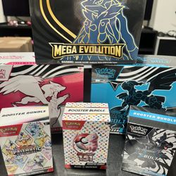Pokémon ETB’s and Booster Bundles