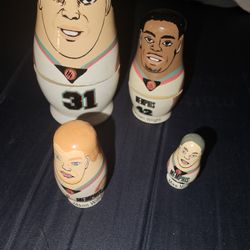 Vintage Memphis Grizzlies Nesting Eggs