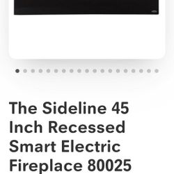 45' Smart Electric Fireplace -NEW