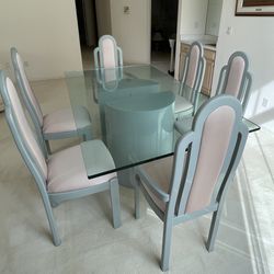 Reduced To SELL. Vintage Dining Table And Chairs