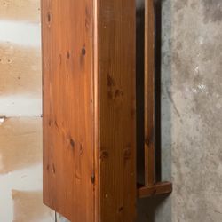 Solid Wood Folding Table