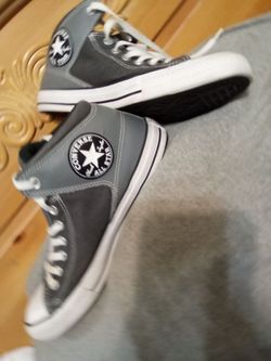 Like new grey converse size 8.5