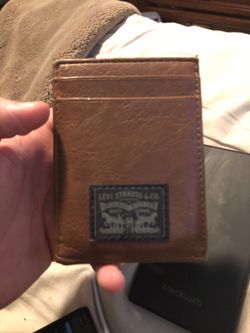 Levi leather wallet