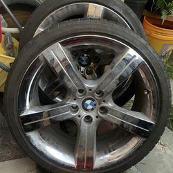 BMW Rims with tires