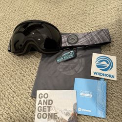 Wildhorn snow goggle, Used 