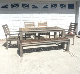Teak Outdoor Dining Table