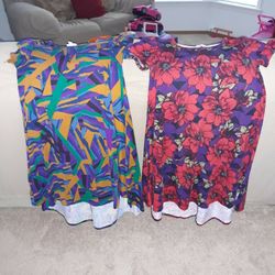Set Of 2 LulaRoe Dresses