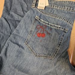 Hollister Cherry Jeans