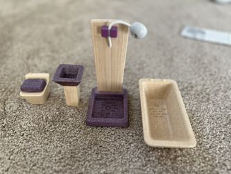 Plantoys Bathroom Wood - Plan Toys