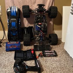 Traxxas E-revo 4x4 Rc Monster Truck Brushless Motor 