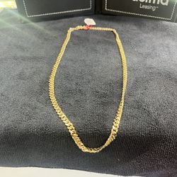 24” 14k Cuban Link Chain 80.5G