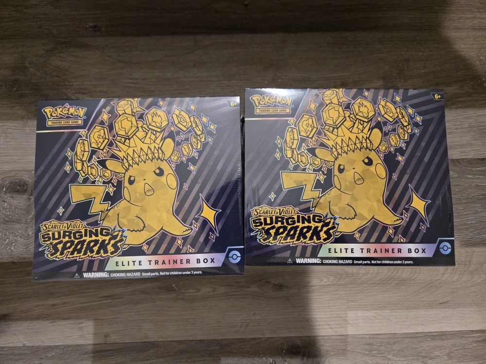 Pokemon Surging Sparks Elite Trainer Box ETB