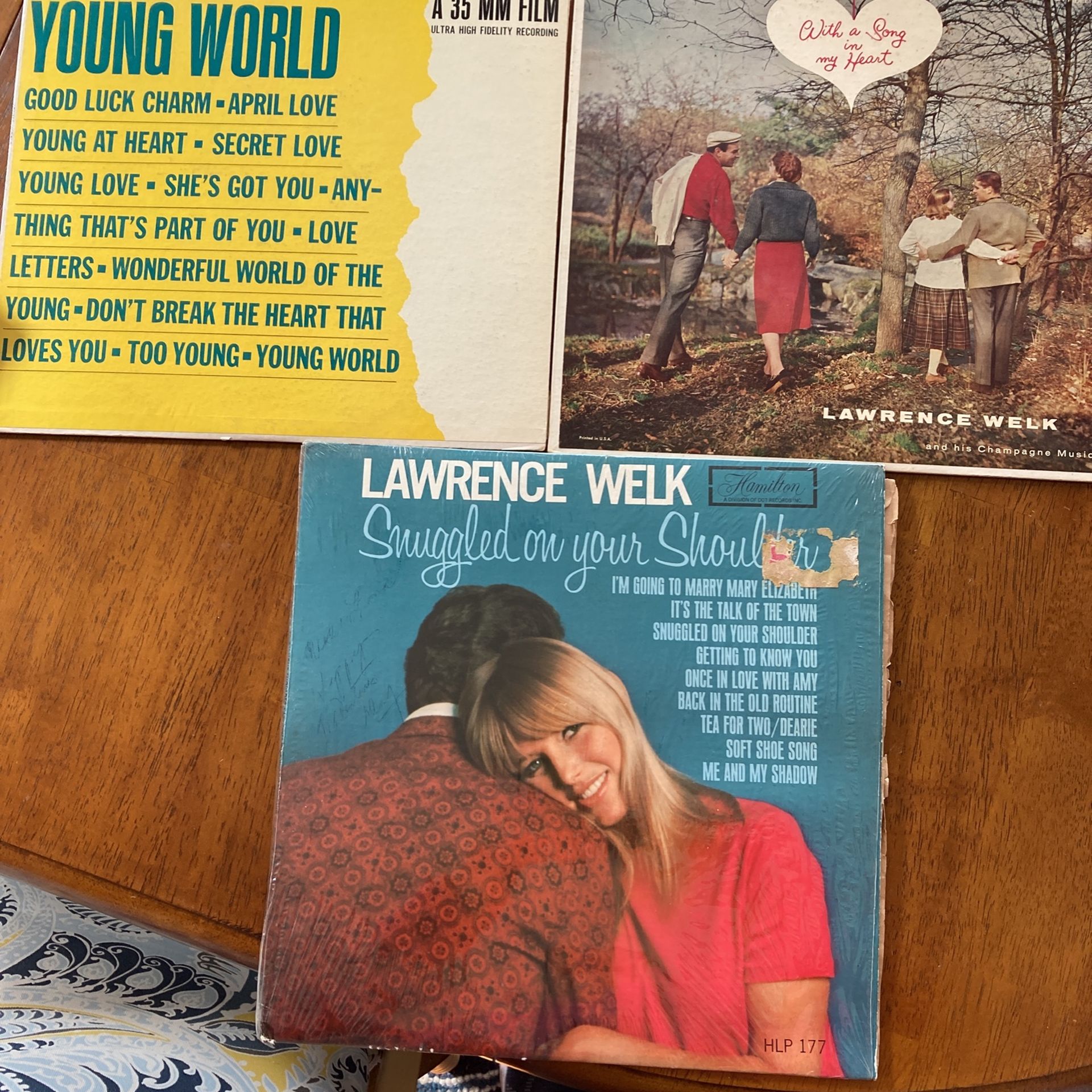 Lawrence Welk & Myron Floren LP’s