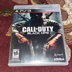Call Of Duty Black Ops On PS3