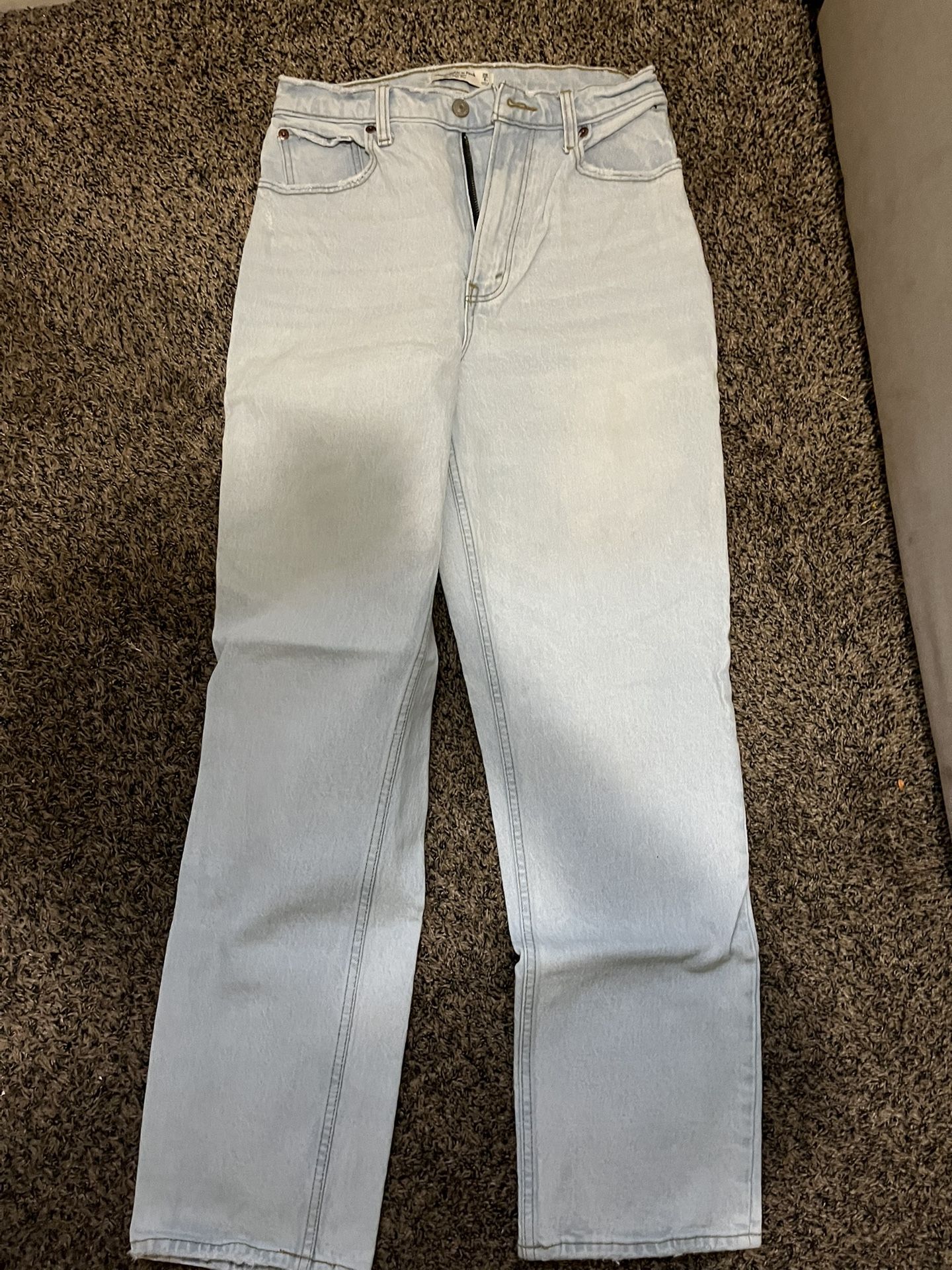 90s Straight Ultra High rise Curve jeans