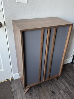 Mid-Century Modern Shoe Cabinet