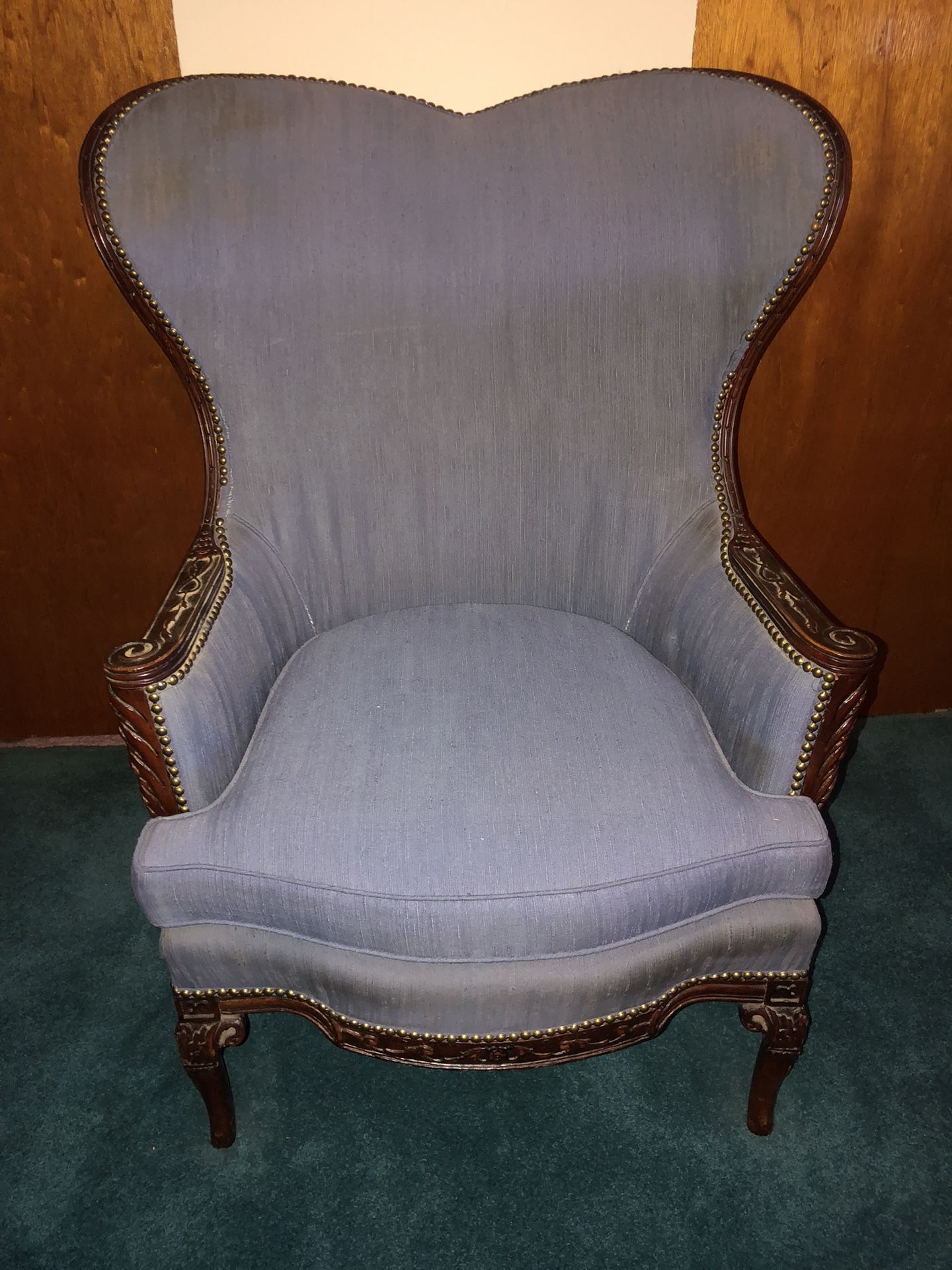 Antique Wingback Chair - 1920s