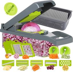 Vegetable Chopper and Slicer Set