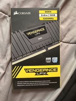 Corsair Vengeance DDR4 16gb 3200MHz RAM