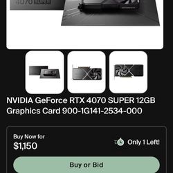 RTX NVIDIA 4070 Super 