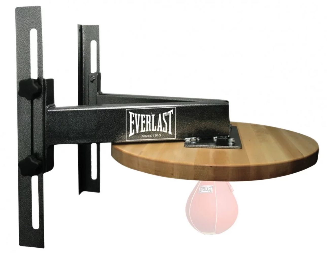 Wall Everlast Boxing Speed Bag Platform + Speed Bag Adjustable EVPSBP Professional Heavy Duty Made In USA