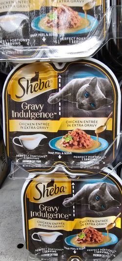 Sheba Gravy Indulgence Chicken Entrée Wet Cat Food is on sale