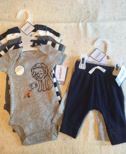 Newborn onesie and pants new with tag
