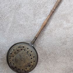 Antique Brass Bedwarmer