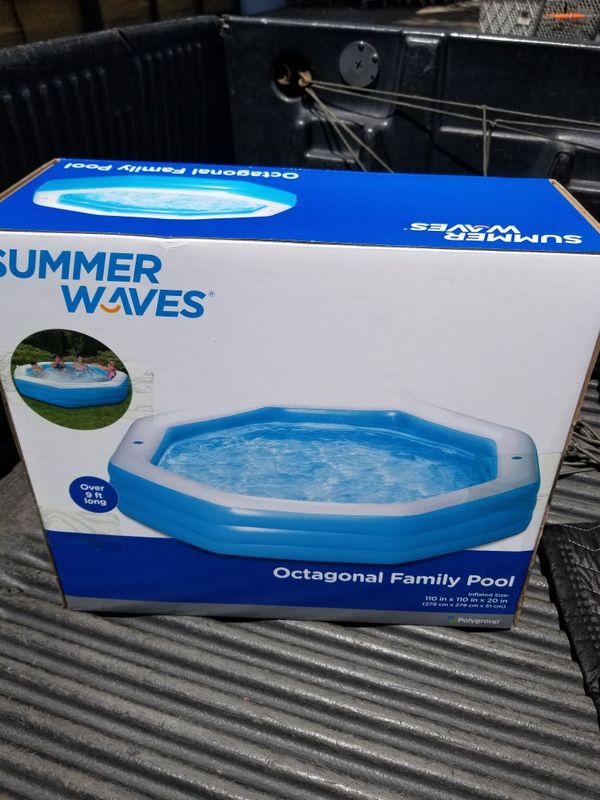 summer waves pool octagon
