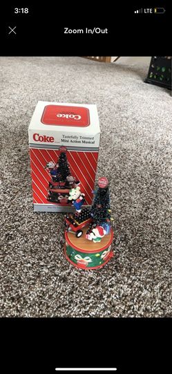 Coke Mini Action Musical Music Box