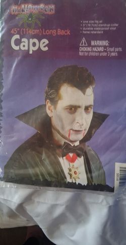 Vampire Halloween Costume Cape