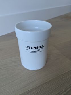 West Elm utensil jar