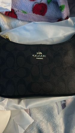 Brown coach purse