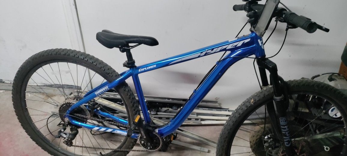 29" Explore Hyper Mountain Bike Blue & White