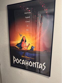 Disney Pocahontas 90s movie poster