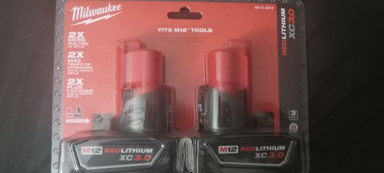 Milwaukee 12V 2 PACK