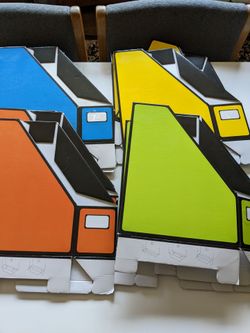 Simple Houseware 12-Pack Magazine Holders for Home, Office, or Classroom