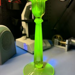 Vaseline Uranium candle Holder