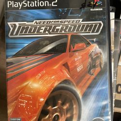 Need For Speed Underground Ps2