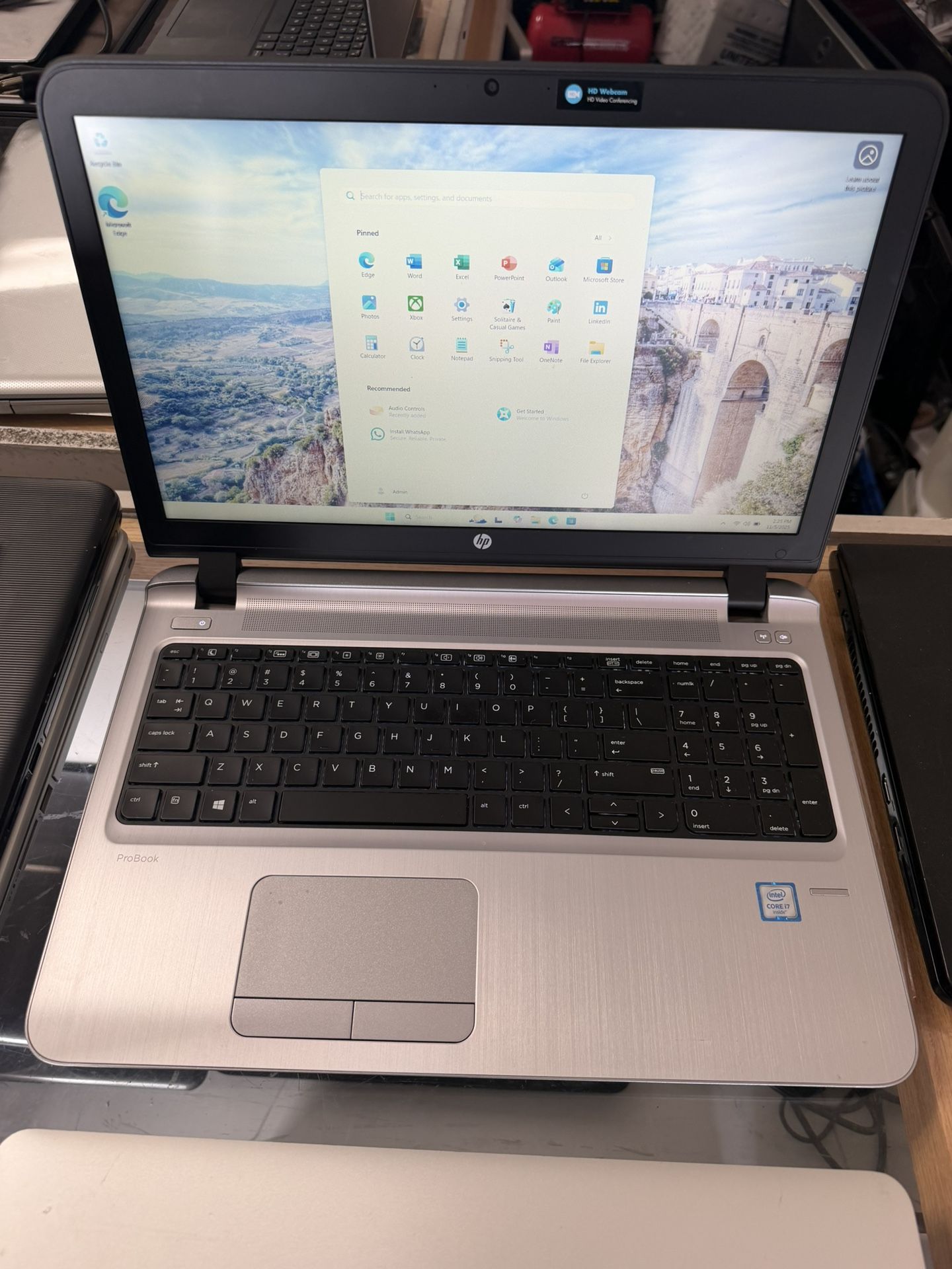 HP PROBOOK LAPTOP i7 PROCESSOR 16GB RAM/256GBBSSD