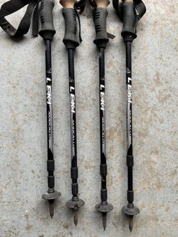 LEKI Makalu -Ultralight Titanium trekking polls-