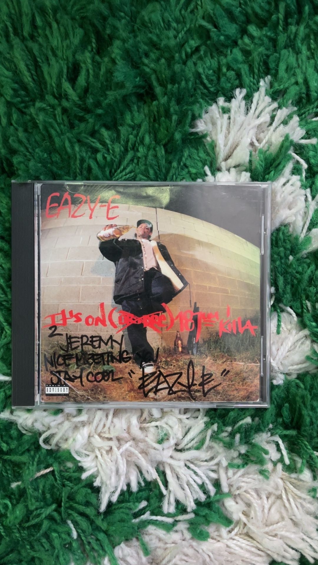 Signed Eazy-E It’s On (Dr.Dre) 187 Um Killa CD