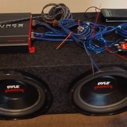 Subwoofer AMP And Box
