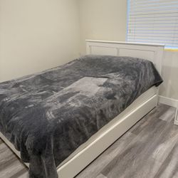 2 FULL SIZED BEDS W/ MATTRESS