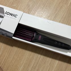 Hair Brush Straightener 
