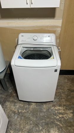 LG top load laundry washer