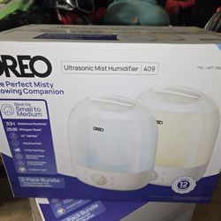 New Dreo Ultrasonic Humidifier 2-PACK 0.8 Gal Quiet Cool Mist $30