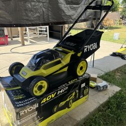 4th of July Savings 40V HP Brushless 20 in. Cordless Battery Walk Behind Push Lawn Mower with 6.0 Ah Battery and Charger