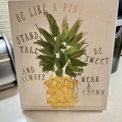 Be Like A Pineapple Canvas