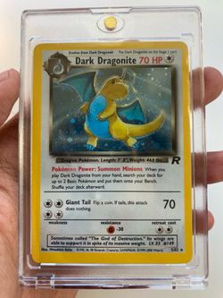Dark dragonite with a swirl